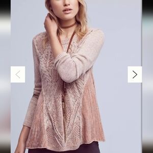 Anthropologie Moth Antia Swing Top Sz XS